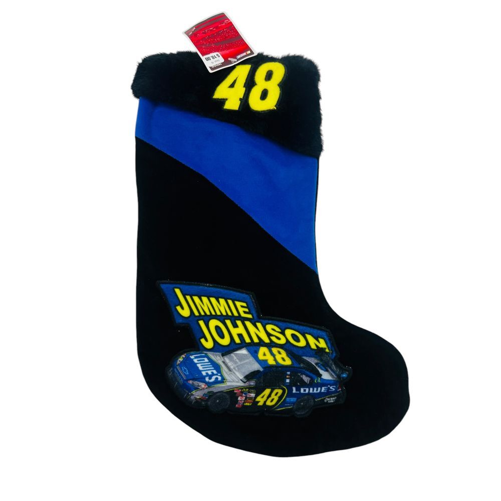 Jimmy Johnson‎ Stocking Nascar Racing Race Car Christmas Holiday